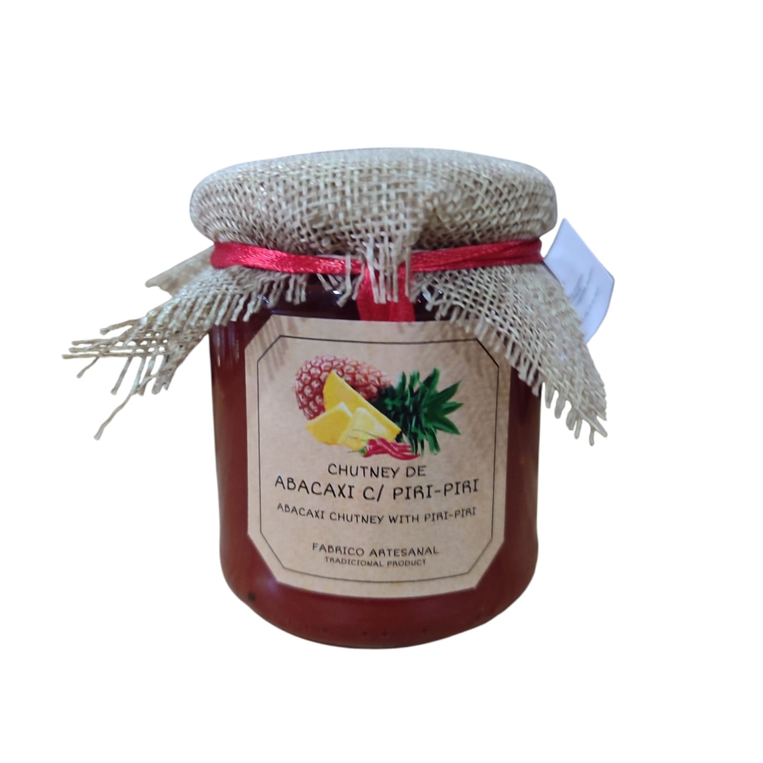 Chutney Artesanal de Abacaxi com Piri-Piri