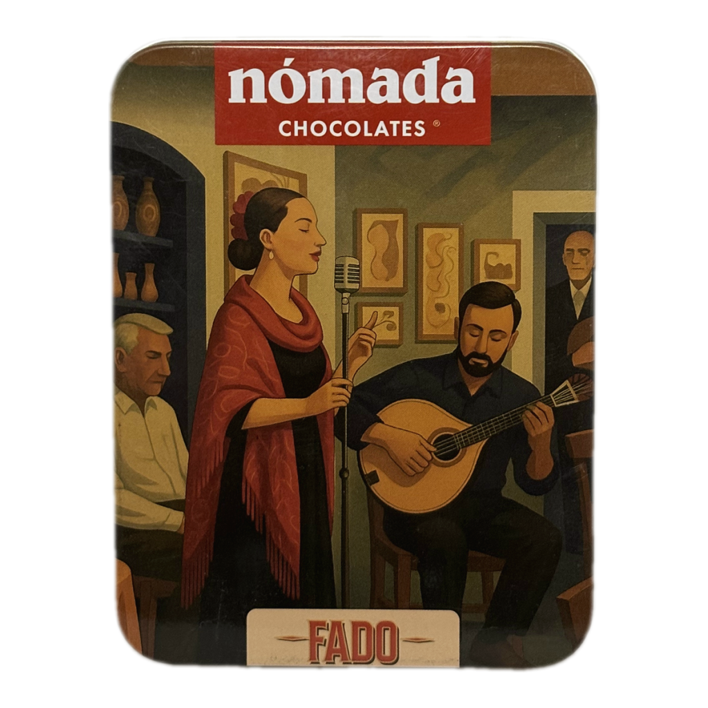 Lata de Chocolate Fado Nómada 50g