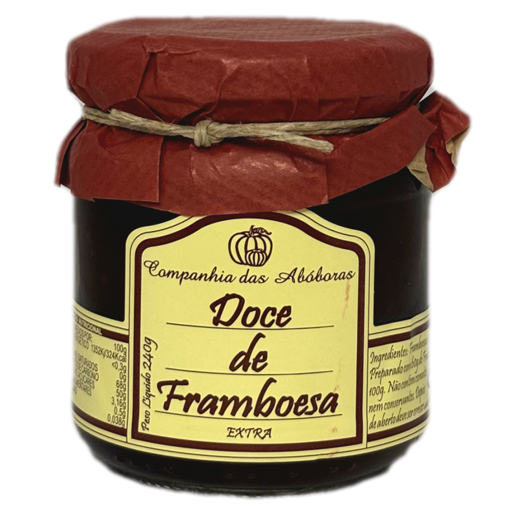Doce de Framboesa Companhia das Abóboras