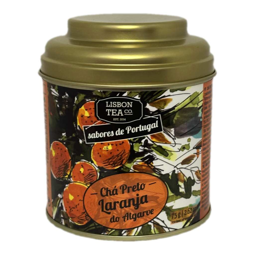 Chá Preto Laranja e Canela Lisbon Tea Co.