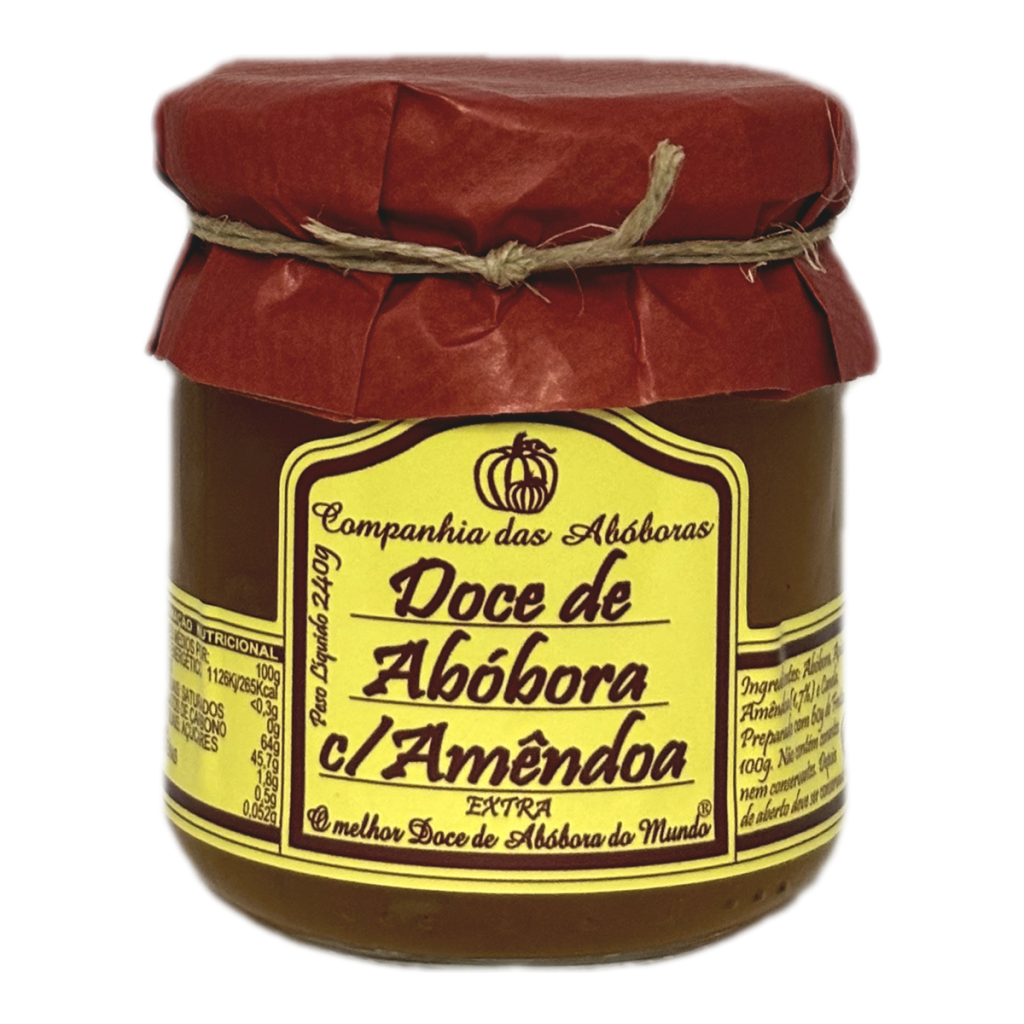 Doce de Abóbora com Amêndoa Extra 240g